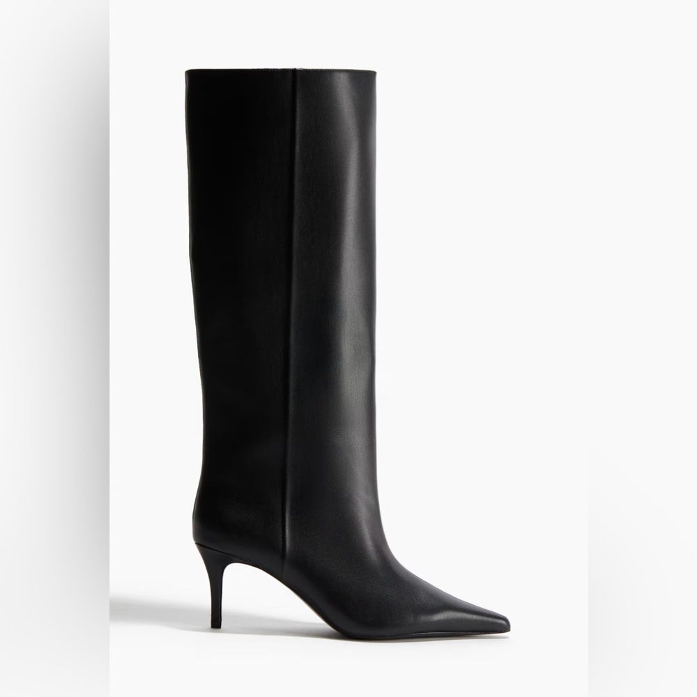 H&M Black Heeled Boots